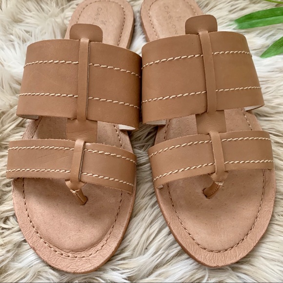 CASLON Slide Leather Sandals - Picture 3 of 4